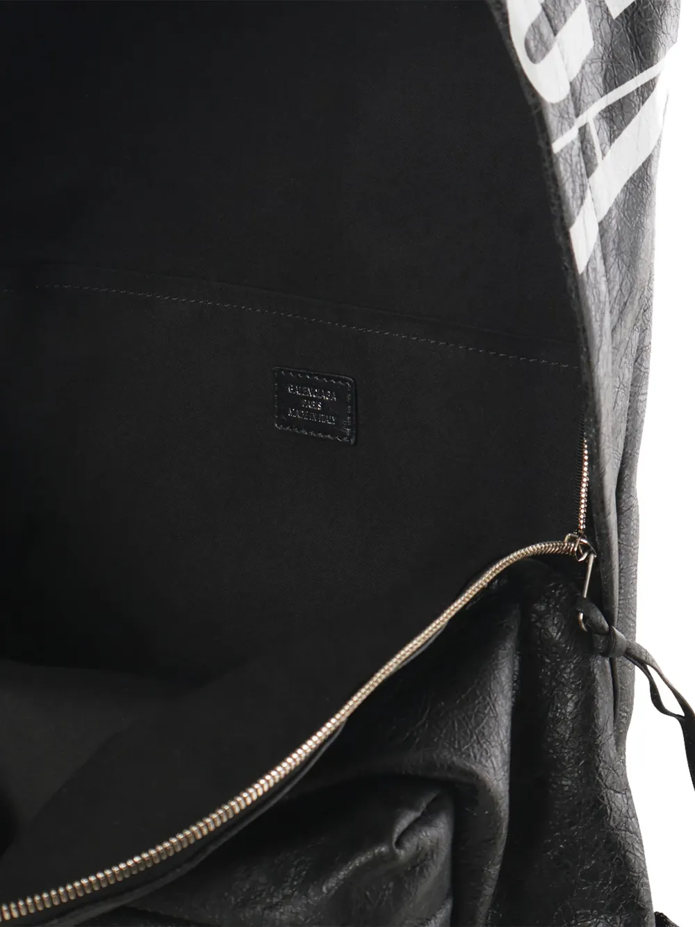 Balenciaga Editor leather backpack Zwart