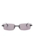 Chimi Parallel rectangle-frame sunglasses - Black