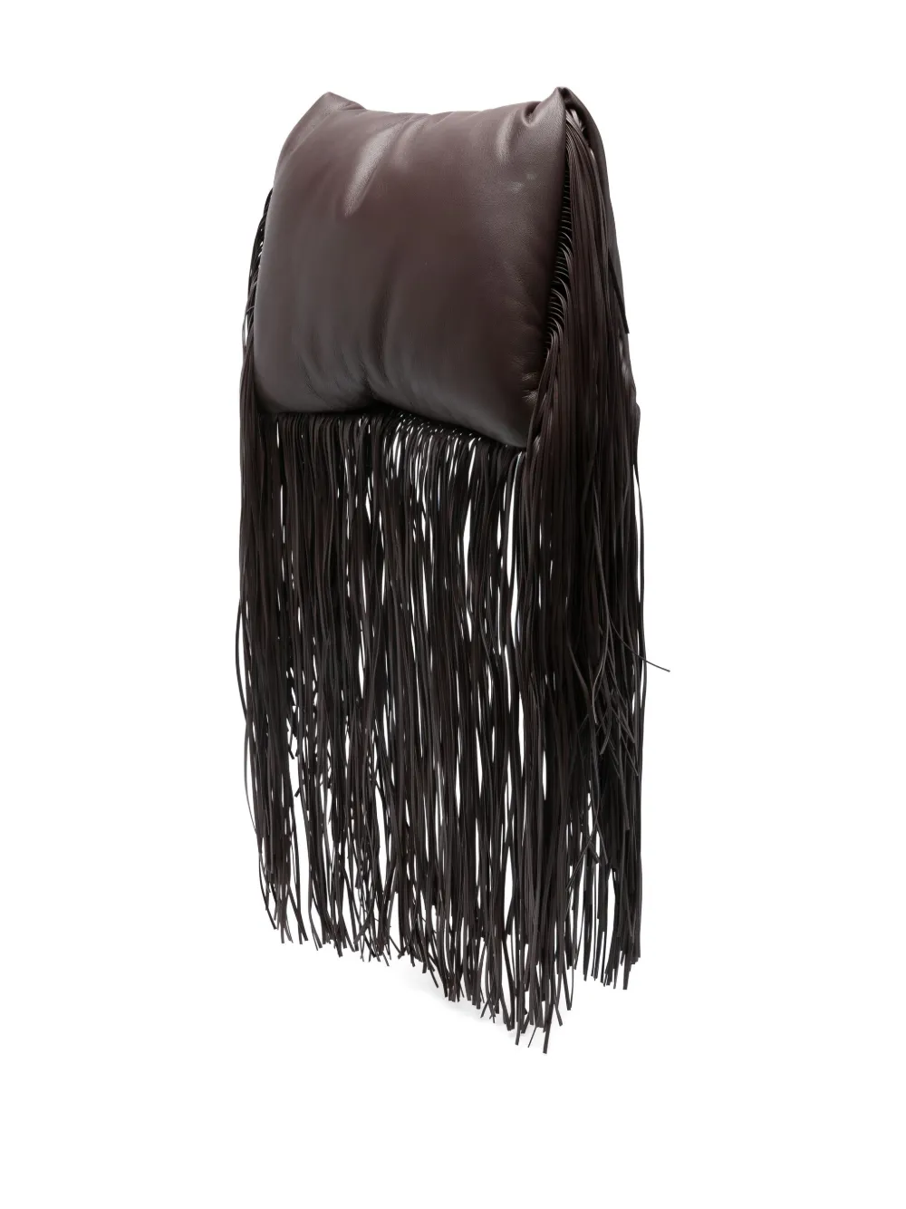 Sportmax Fringed Tote Bag In Brown