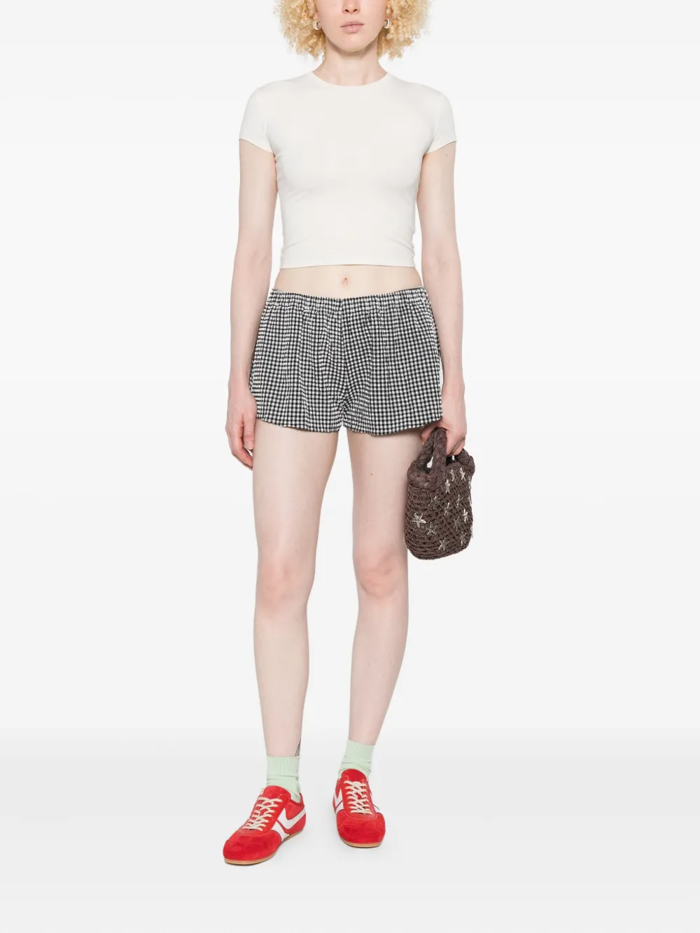 Hunza G gingham-check shorts | Short & Mini Shorts | Image 2