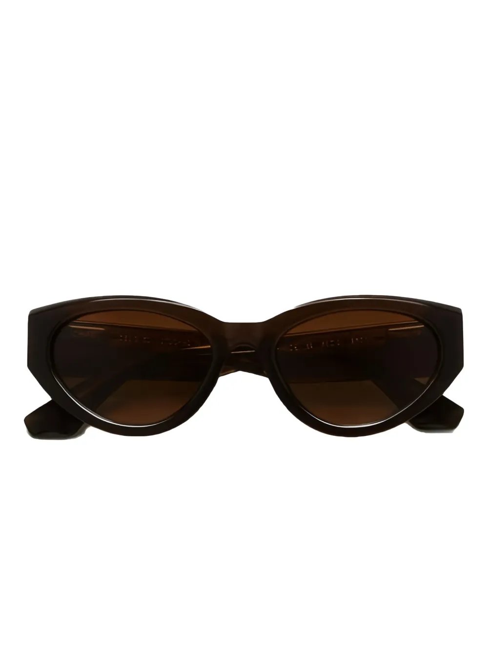 Chimi Zonnebril met cat-eye montuur Bruin
