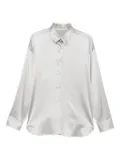 Ermanno Scervino button-down satin shirt - Grey