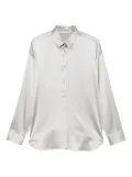 Ermanno Scervino button-down satin shirt - Grey