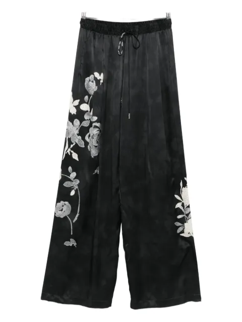 Ermanno Scervino floral-print drawstring-waist trousers