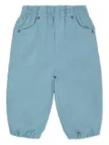 Stella McCartney Kids elastic-waist trousers - Blue