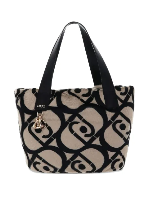 LIU JO logo-print shoulder bag