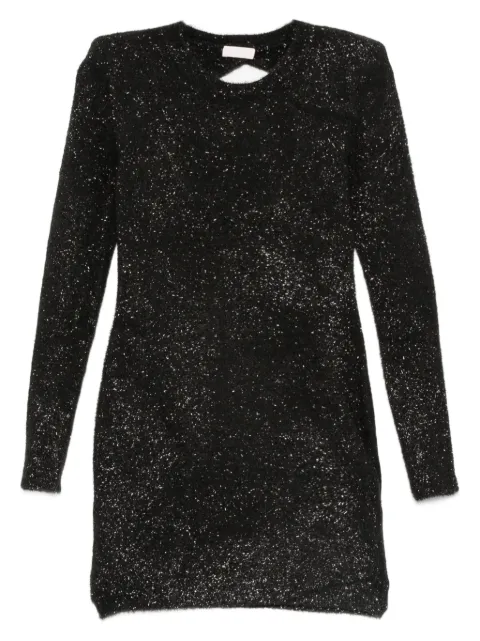 LIU JO long-sleeve cut-out mini dress