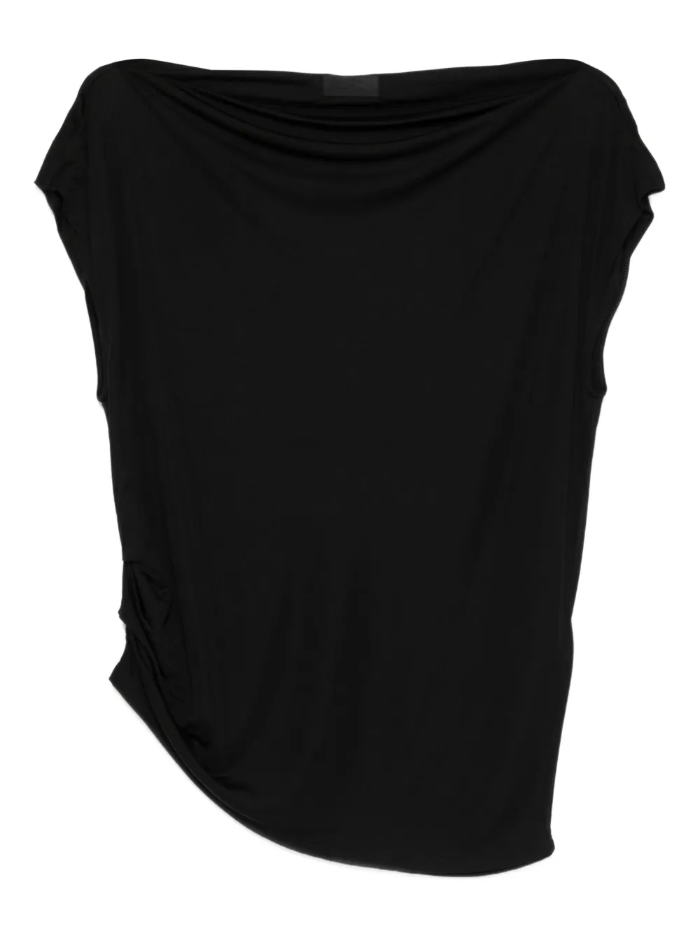LIU JO draped blouse | Black | Image 1