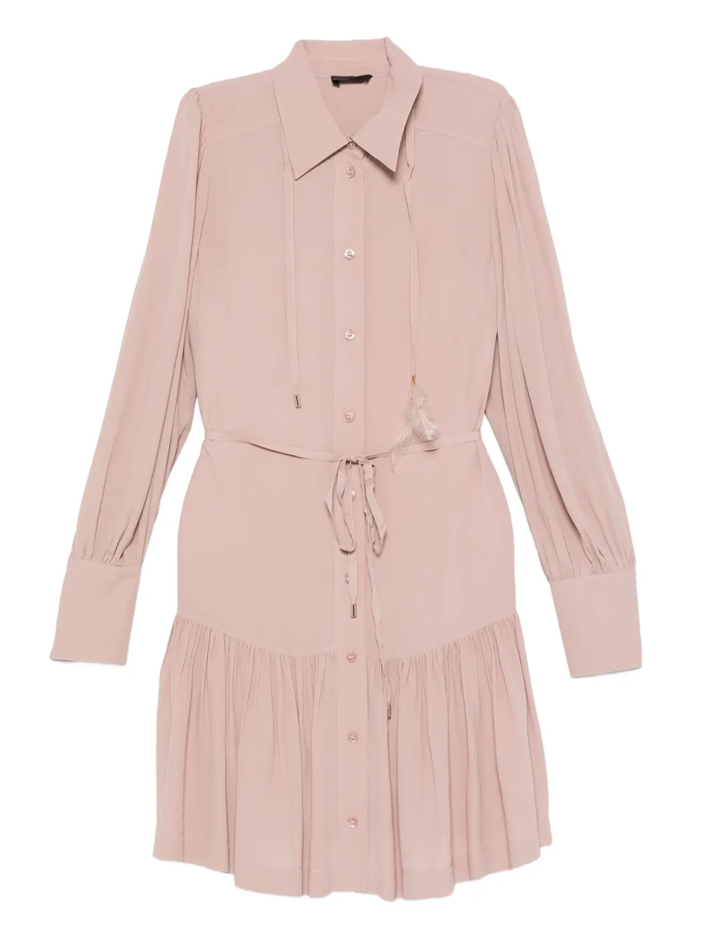 LIU JO feather tie dress | Pink | Image 1