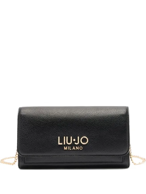 LIU JO bolsa con placa del logo y correa de cadena