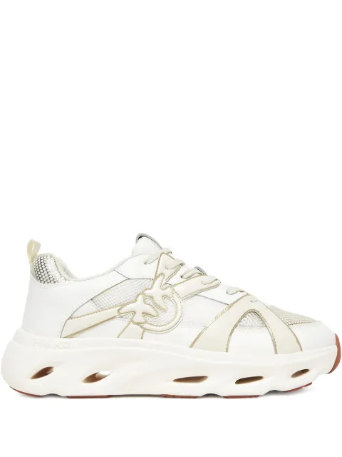 PINKO mesh-panels low-top sneakers