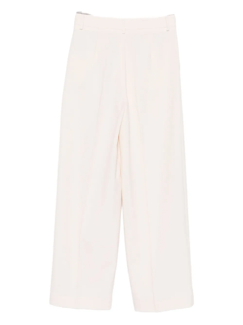 LIU JO Broek met knoopdetail - Wit