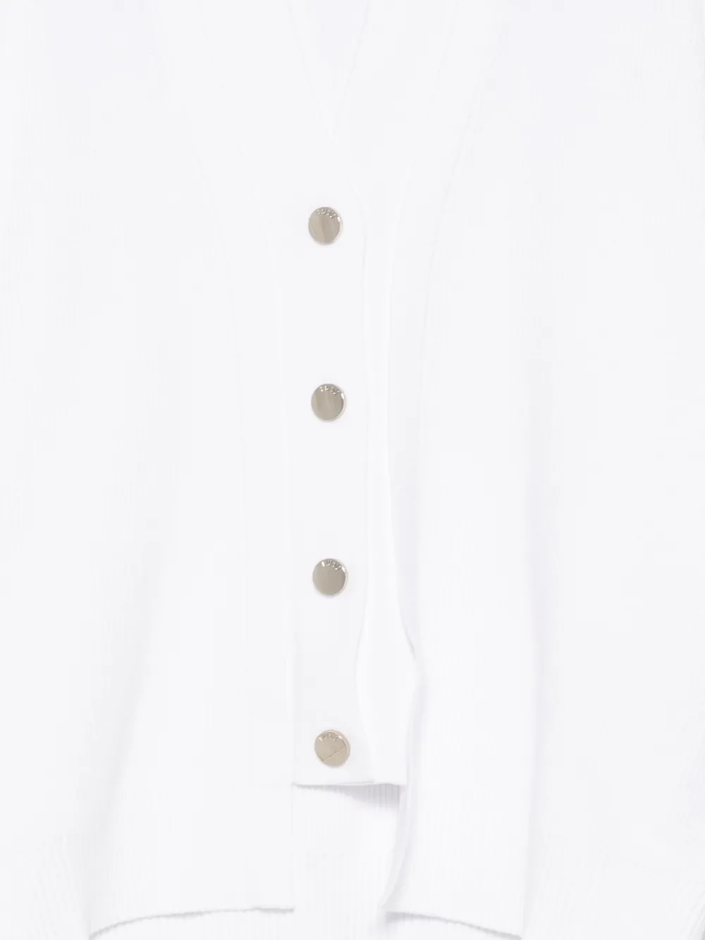 LIU JO Vest met knopen Wit