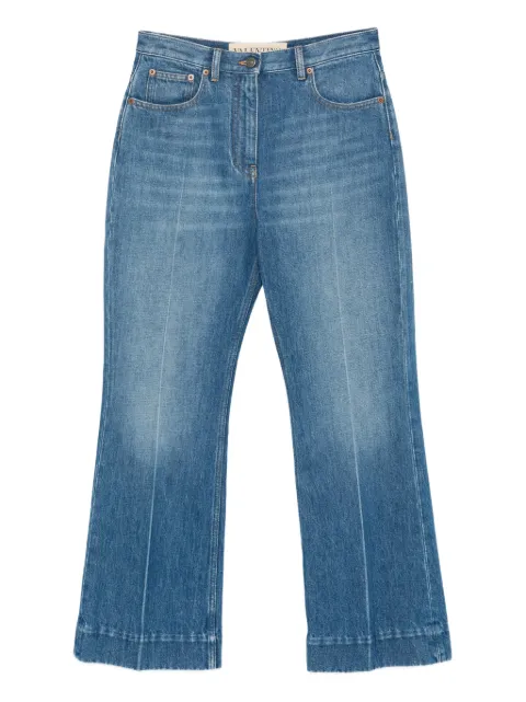 Valentino Garavani cropped flared jeans