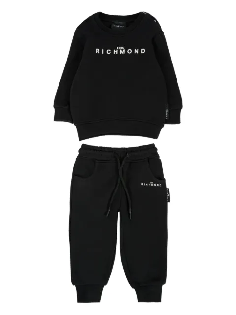 John Richmond Junior logo-embroidered tracksuit