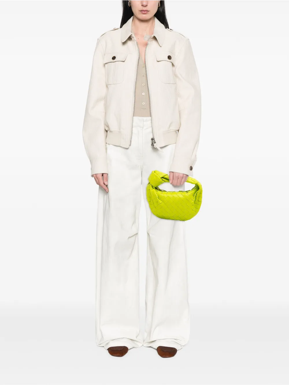 Bottega Veneta Pre-Owned 2012-2025 Mini Nappa Intrecciato Jodie hobo bag | Pre-Owned | Image 2