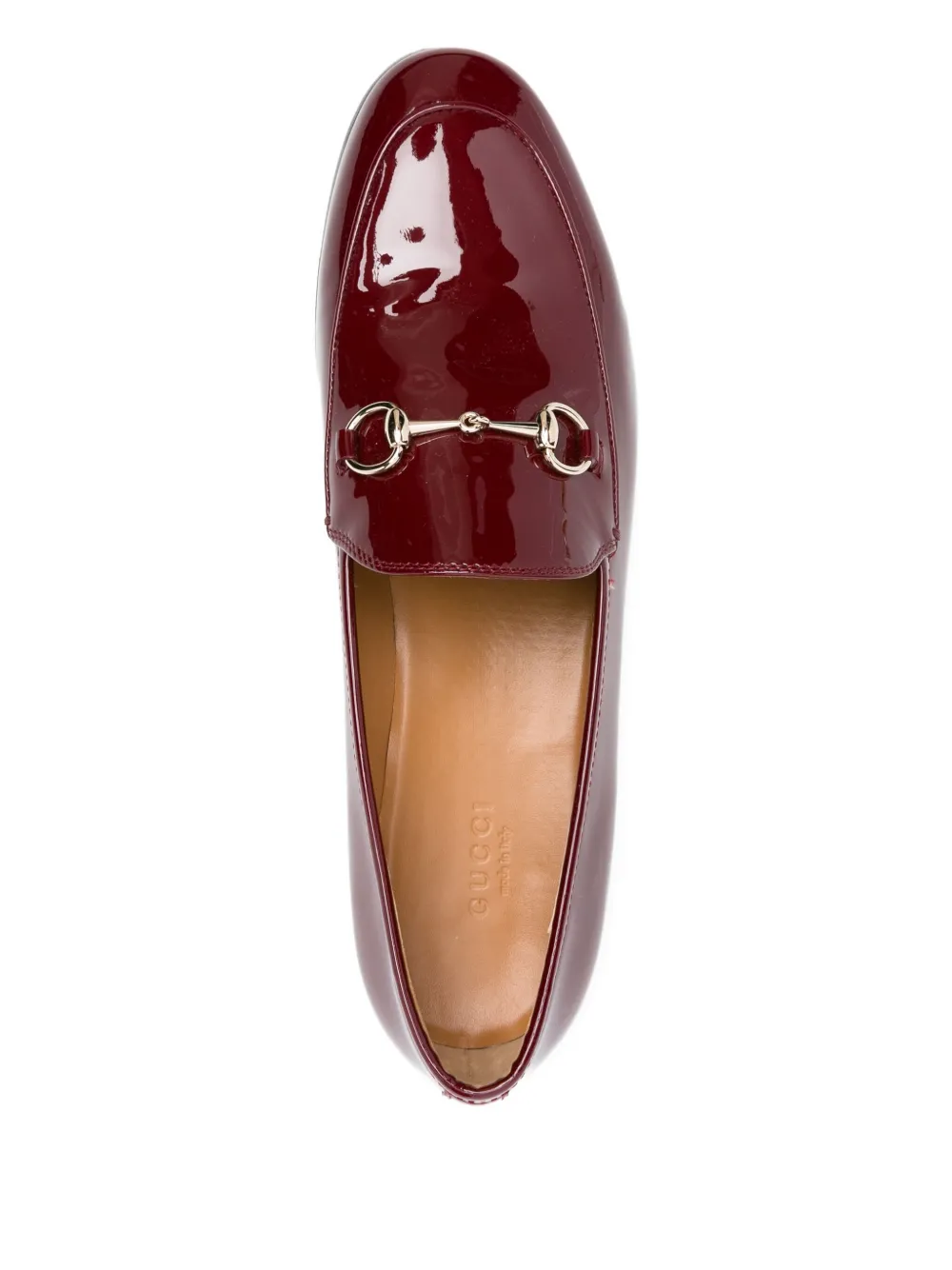 Pre-owned Gucci Horsebit Loafers In Red