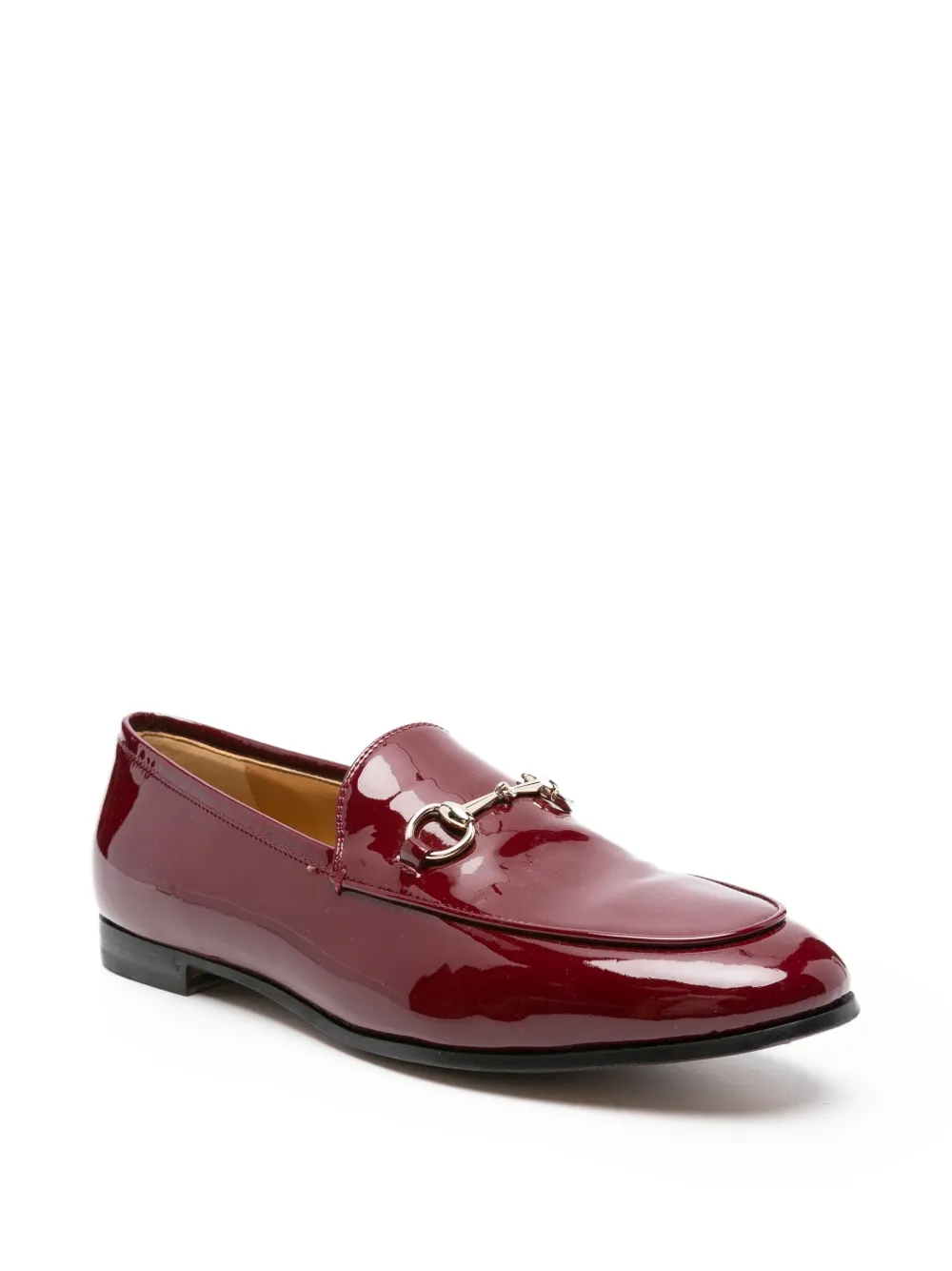 Pre-owned Gucci Horsebit Loafers In Red