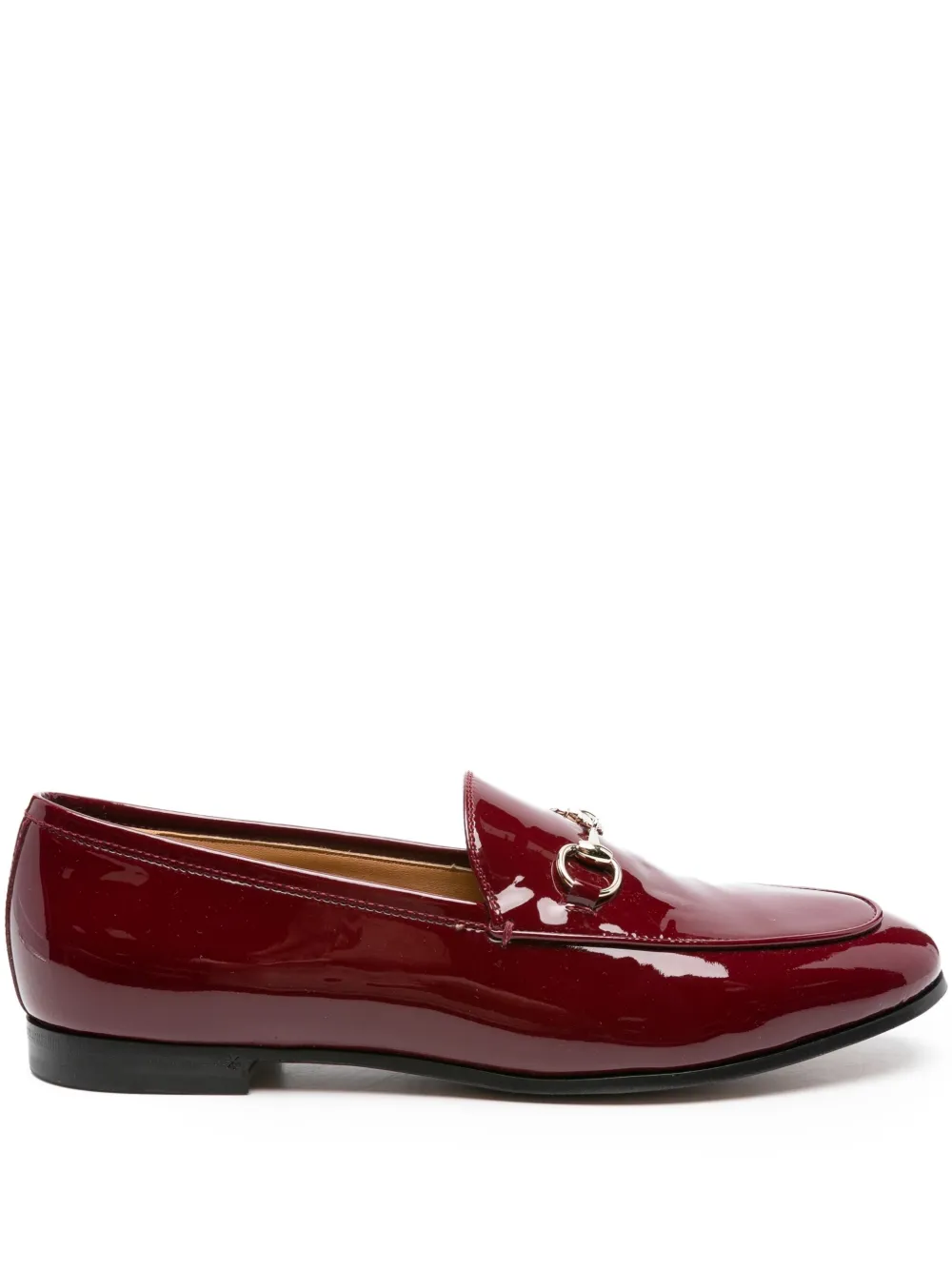 Pre-owned Gucci Horsebit Loafers In Red