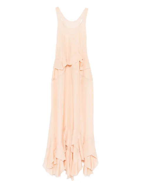 Stella McCartney Pre-Owned ruffled silk gown