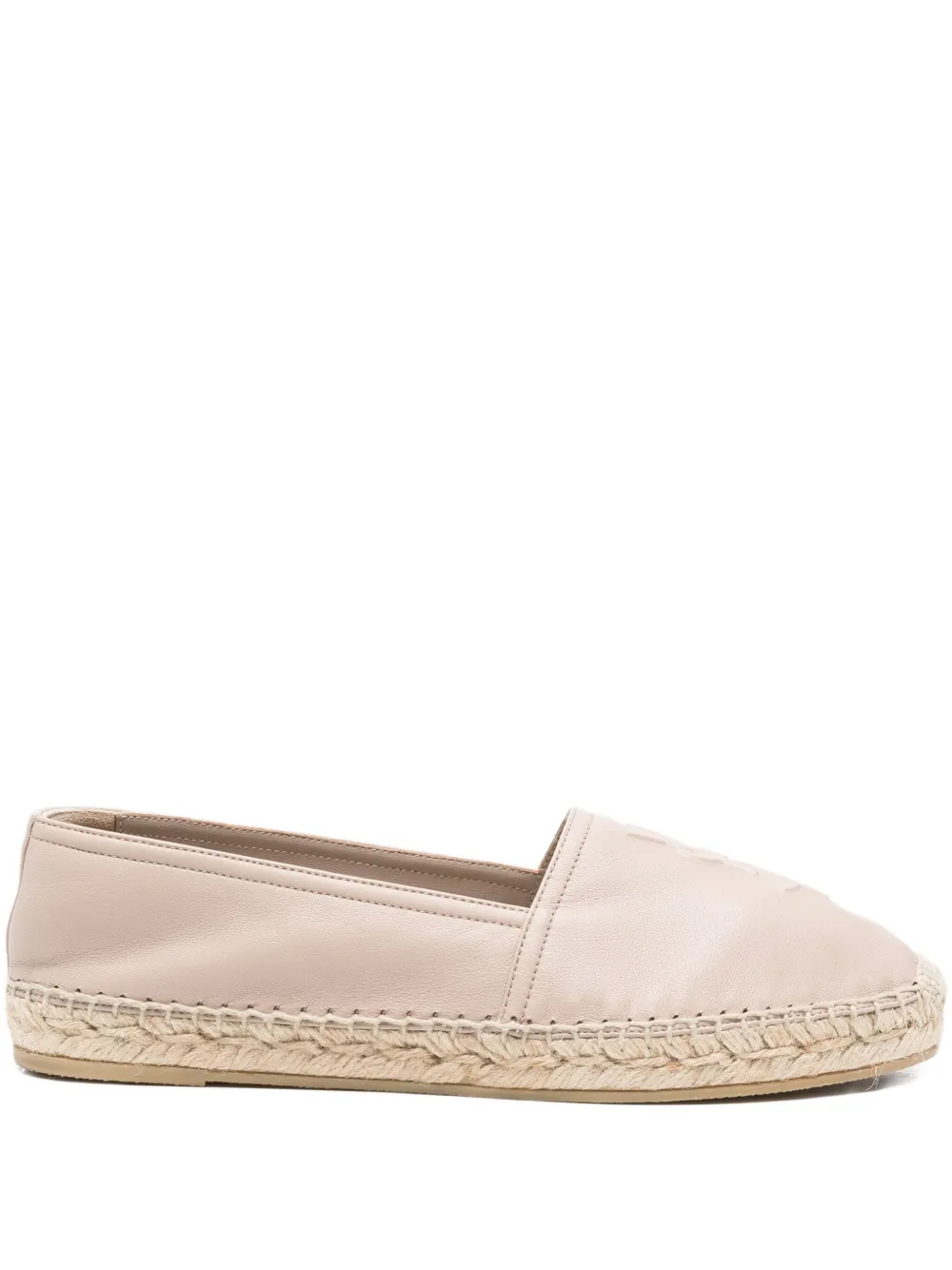 Pre-owned Saint Laurent Cassandre Espadrilles In Neutral