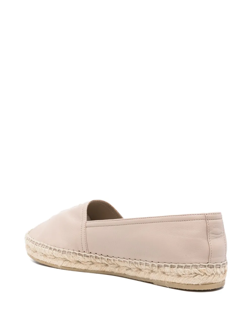 Pre-owned Saint Laurent Cassandre Espadrilles In Neutral