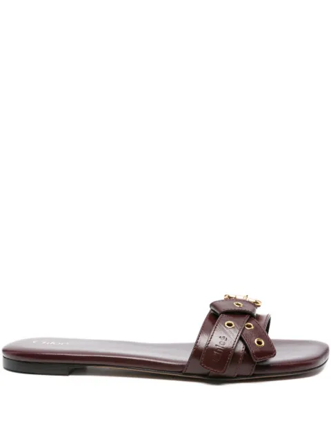 Chloé Pre-Owned leather buckle sandals