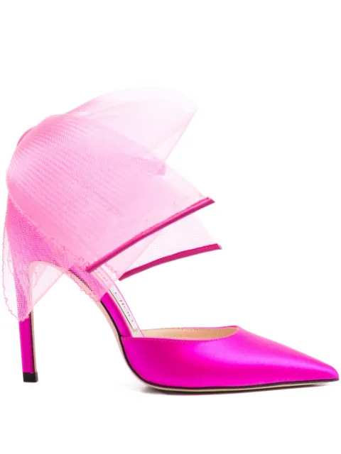 Jimmy Choo Pre-Owned 100mm Averly heeled pumps