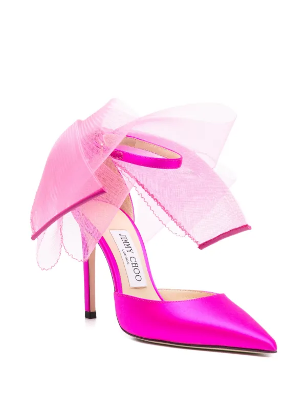 Jimmy Choo Pre-Owned Averly 100mm パンプス | ピンク | FARFETCH JP