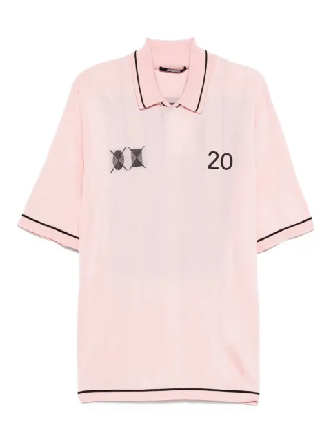 Jacquemus Pre-Owned graphic number polo shirt