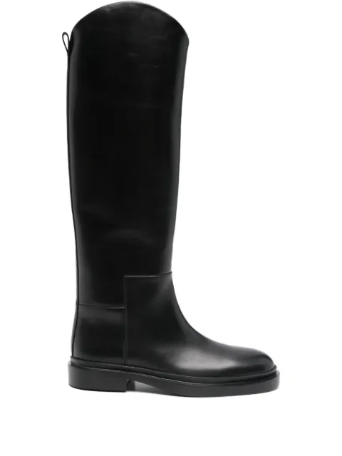 Jil Sander Pre-Owned 2024 Leather Knee High boots