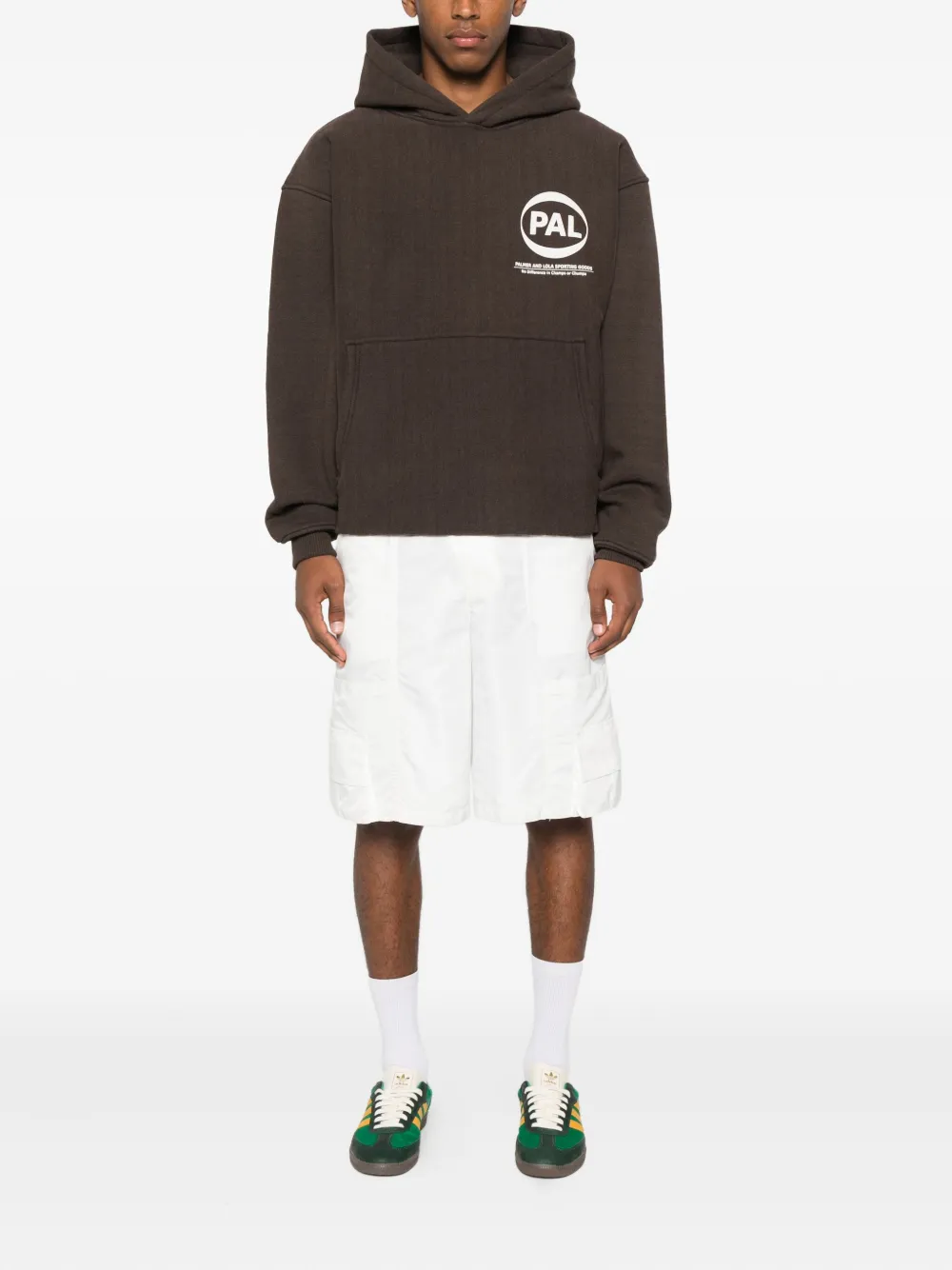 Pal Sporting Goods logo-patch kangaroo-pocket hoodie | Hoodies | Image 2