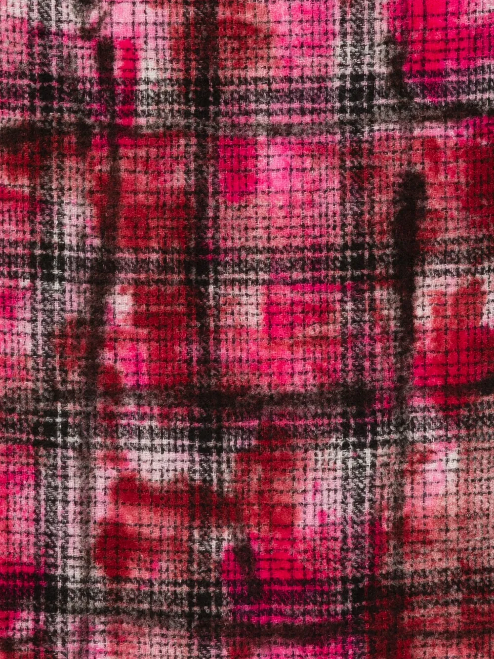 Faliero Sarti checked scarf Roze