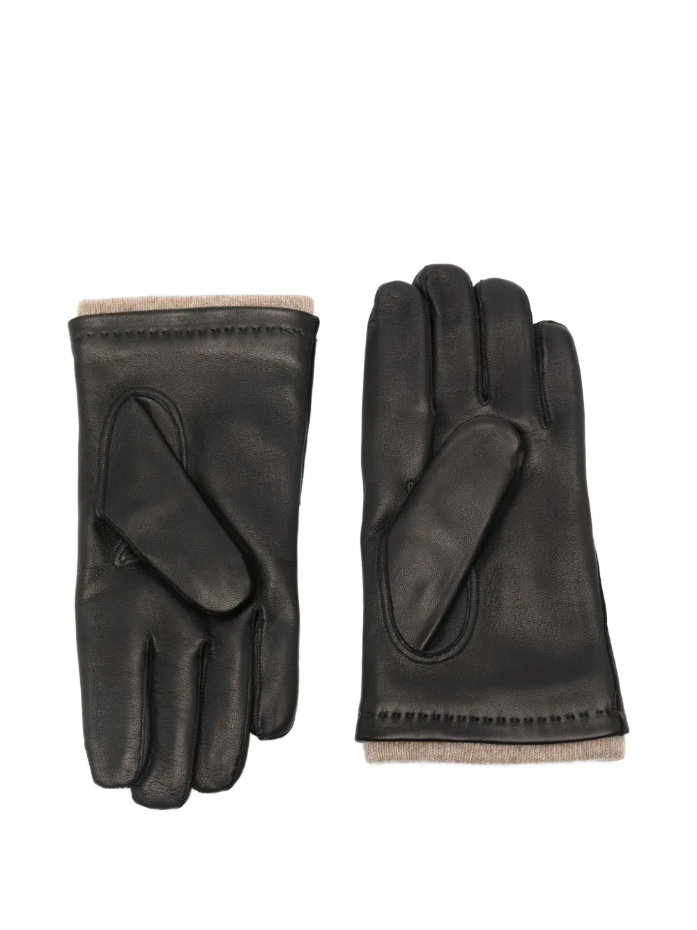 Orciani stitched gloves - Bruin