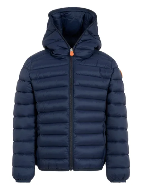 Save The Duck Kids hooded quilted jacket