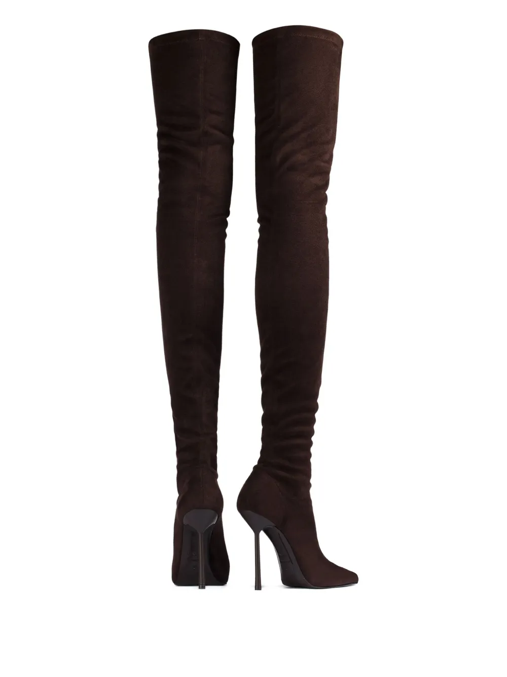 Le Silla 120 mm Bella overknee laarzen Bruin