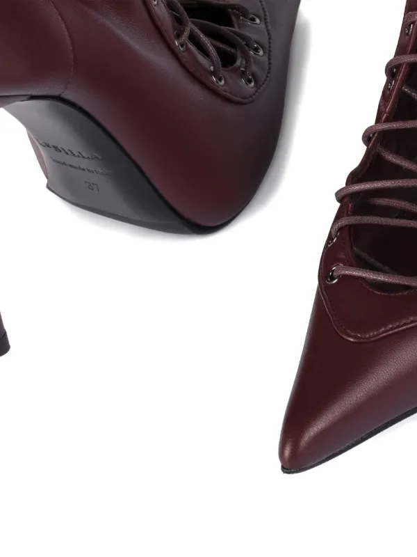 Cage 120mm knee-high boots