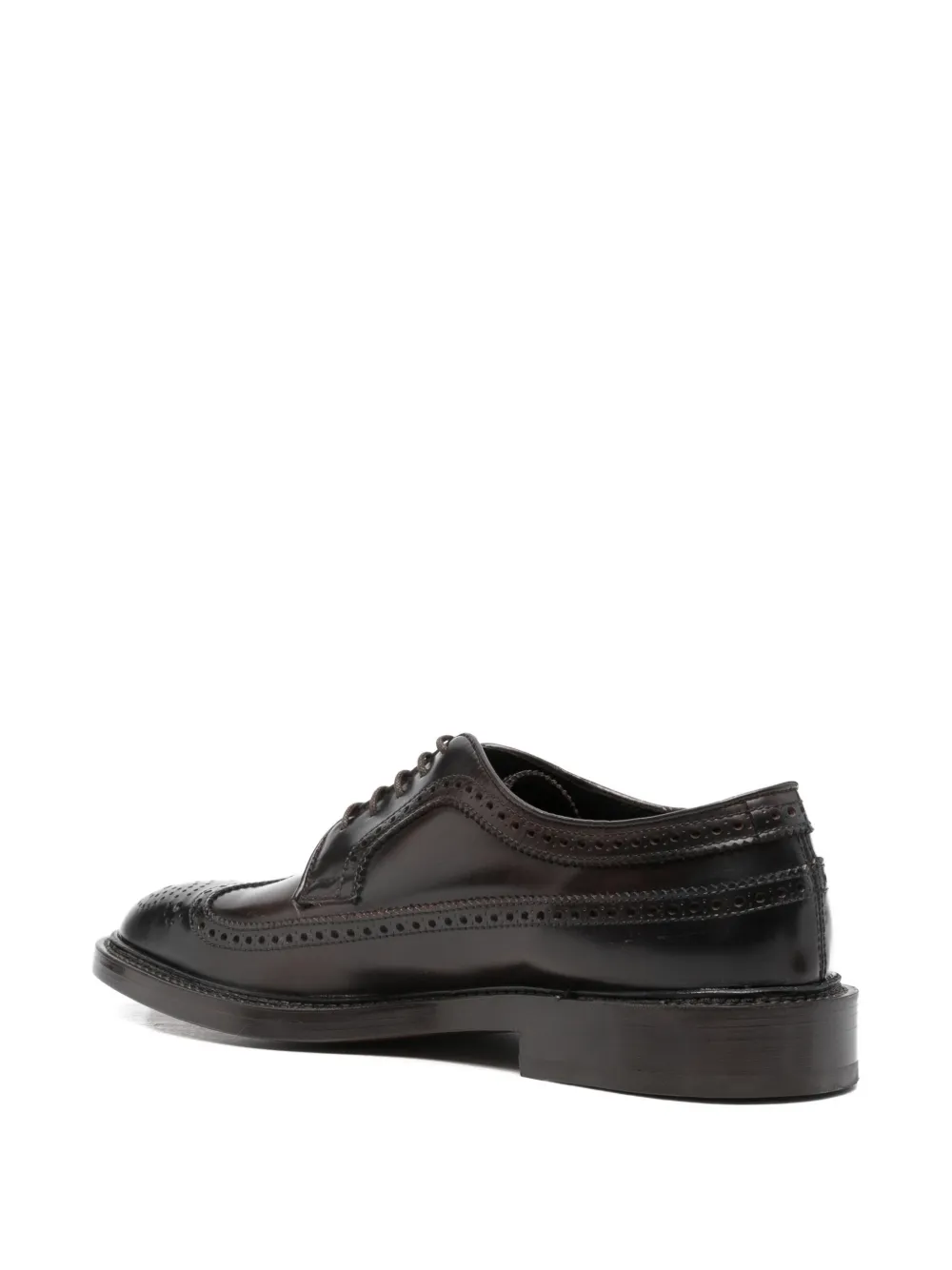 Fratelli Rossetti Wingtip loafers met veters Bruin