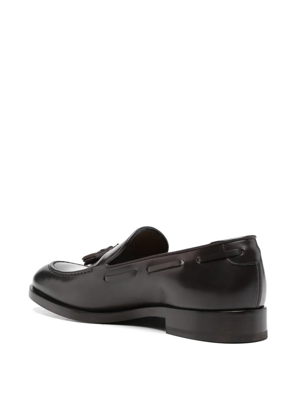 Fratelli Rossetti Leren loafers met kwastje Bruin
