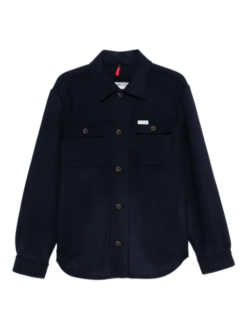 Fay button-fastening flap-pocket shirt jacket