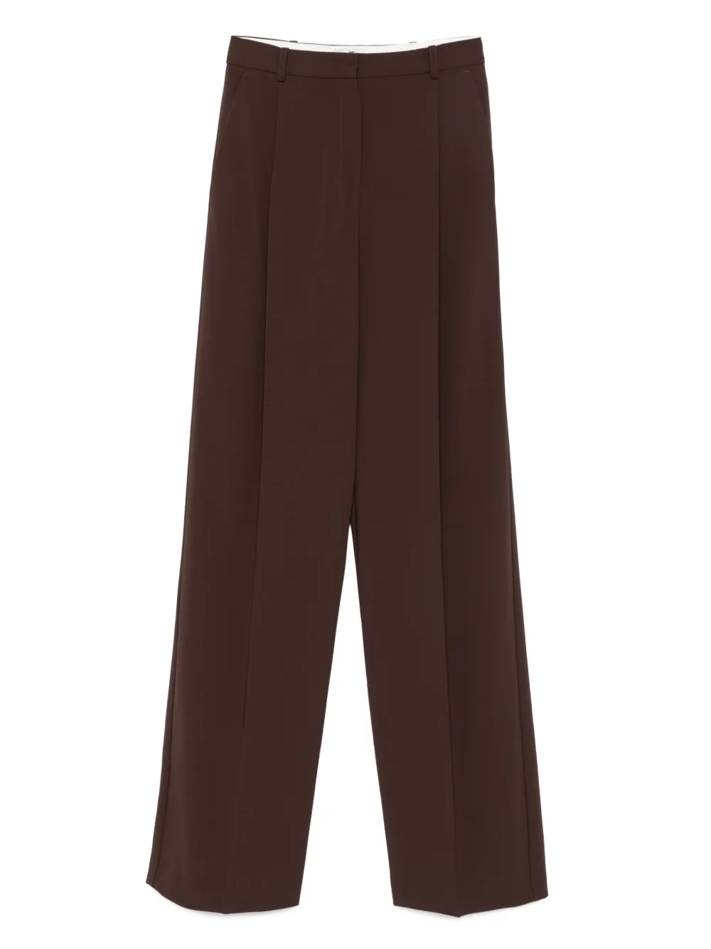 Elisabetta Franchi pleated trousers Bruin