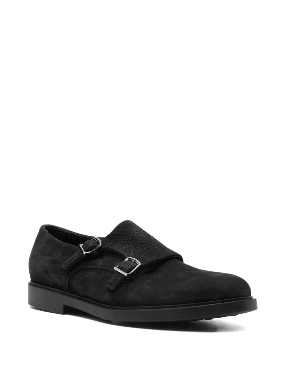 Fratelli Rossetti buckle-fastening monk shoes - Zwart