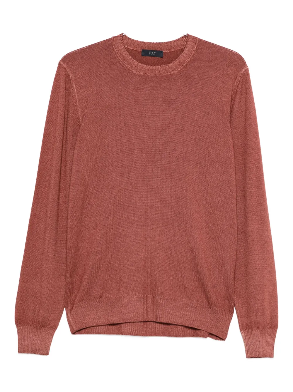 Fay round-neck sweater | Brown | Image 1