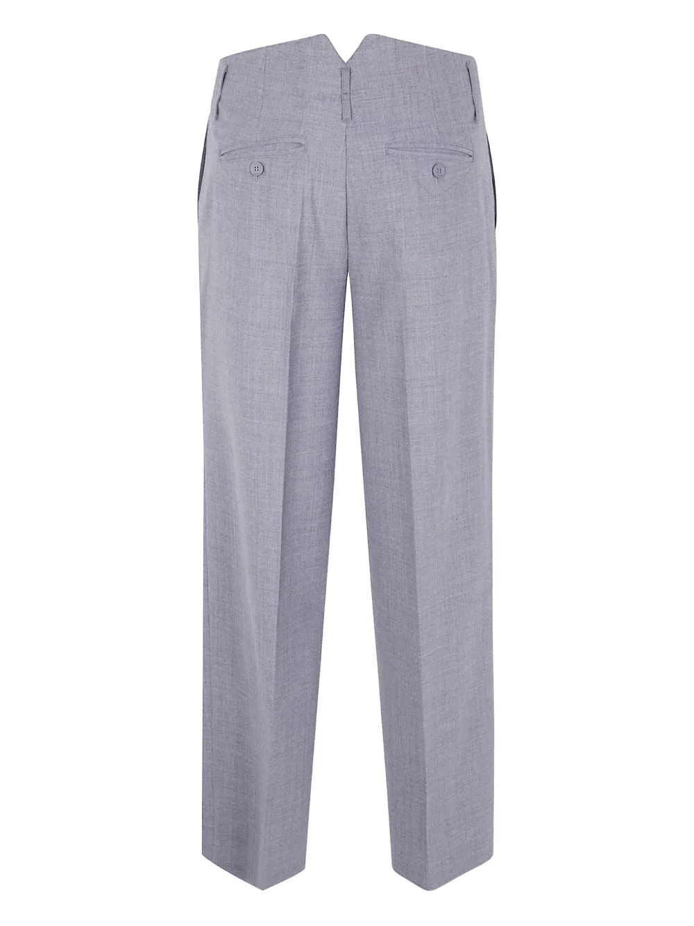 Semicouture Shelby pleated trousers Grijs