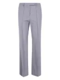 Semicouture Sienna pleated trousers - Grey