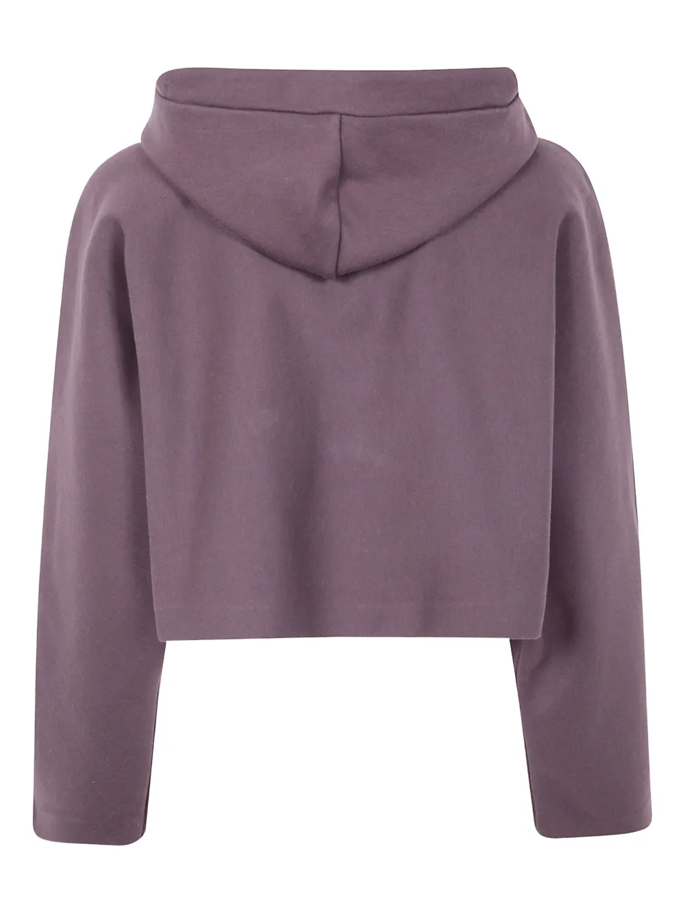 Jean Paul Gaultier embossed-logo hoodie Paars