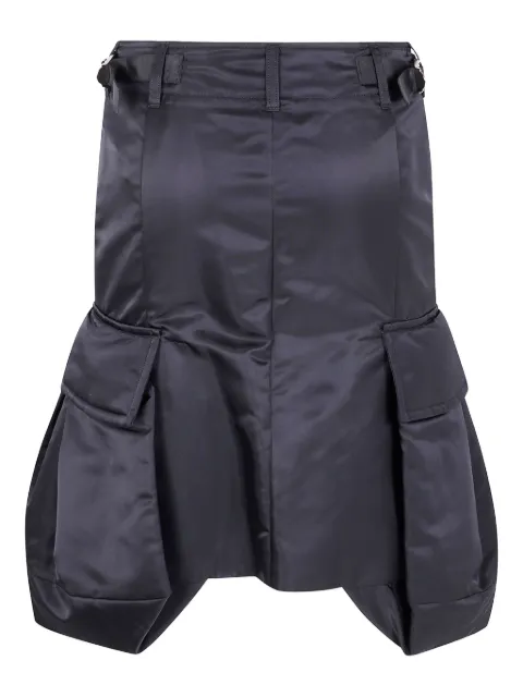 sacai cargo-pocket straight skirt