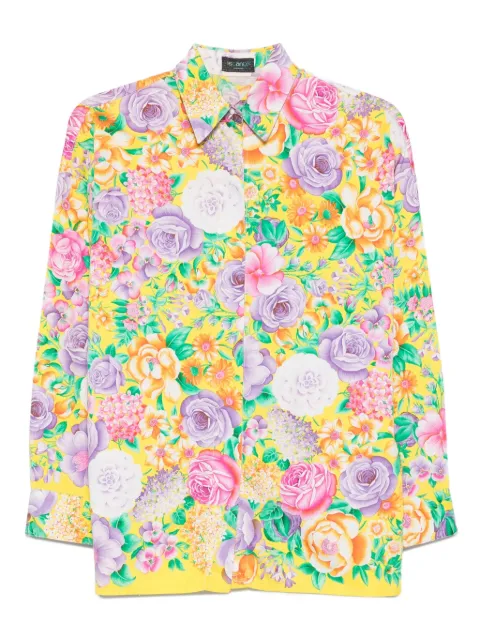 Versace Pre-Owned 1990s floral-print shirt