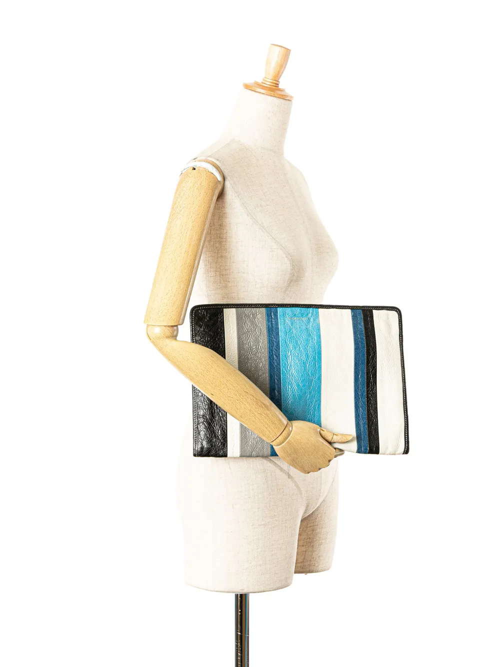 Balenciaga Pre-Owned 2005-2017 Lambskin Bazar clutch bag | Pre-Owned | Image 2