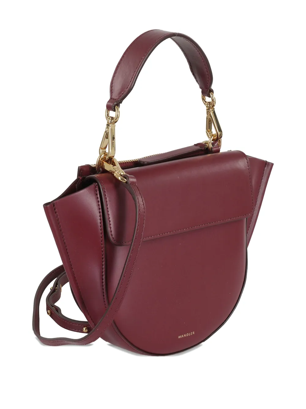 Wandler mini Hortensia top-handle cross body bag Rood